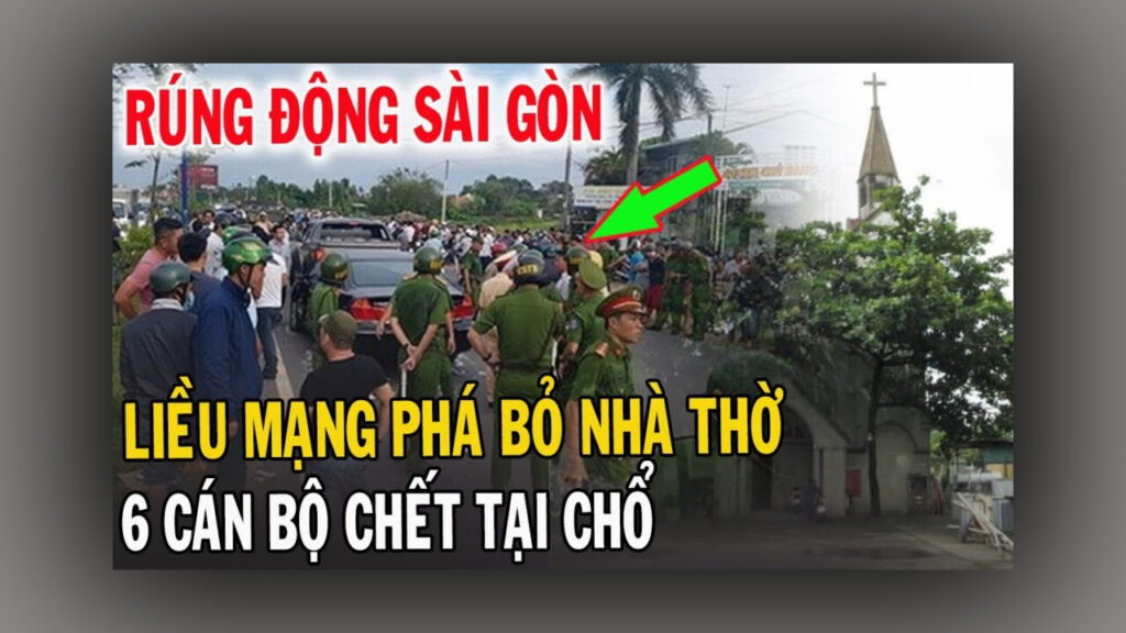 6 Cán Bộ gặp nạn ngay sau đó, vì có ý định Phá bỏ 1 nhà thờ tại TGP Sài Gòn