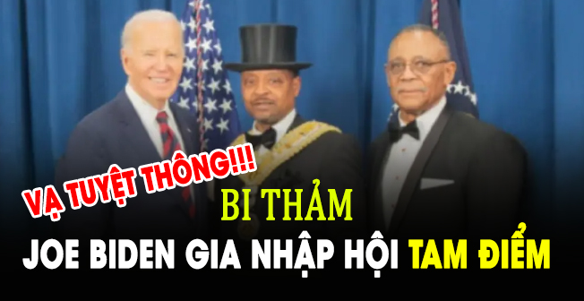 Joe Biden gia nhập hội Tam Điểm