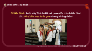 Giáo phận Bắc Ninh: Rước "cây thánh giá lịch sử" về nhà thờ Chính Tòa khai mạc Năm thánh