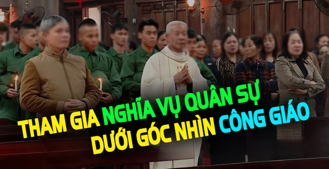 Thanh niên Công giáo hăng hái lên đường nhập ngũ