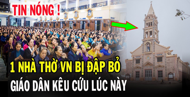 đập bỏ 1 Nhà thờ