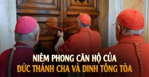 Niêm phong căn hộ của Đức Thánh Cha và Dinh Tông Toà