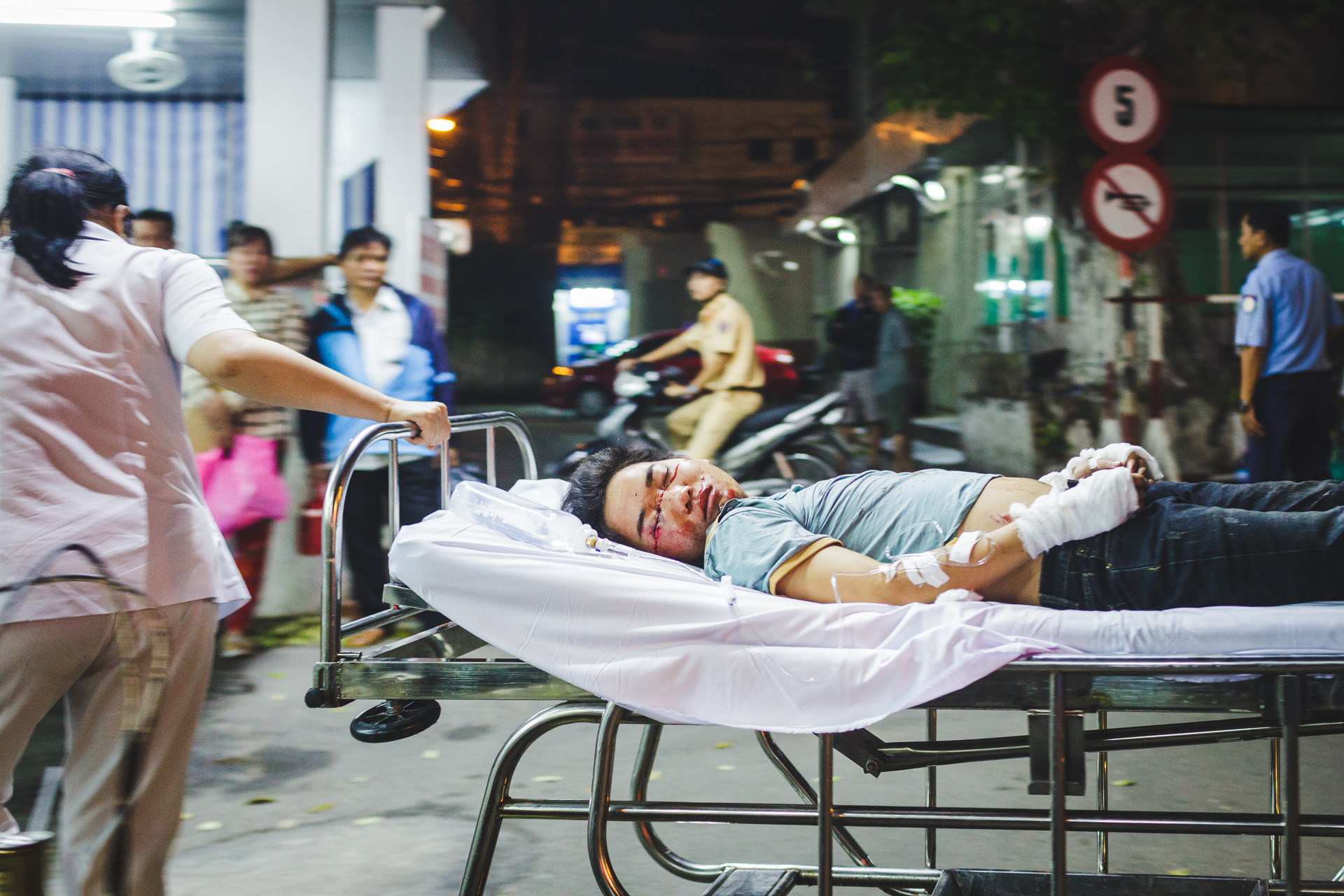 Tai nạn giao thông - Ảnh: Exson