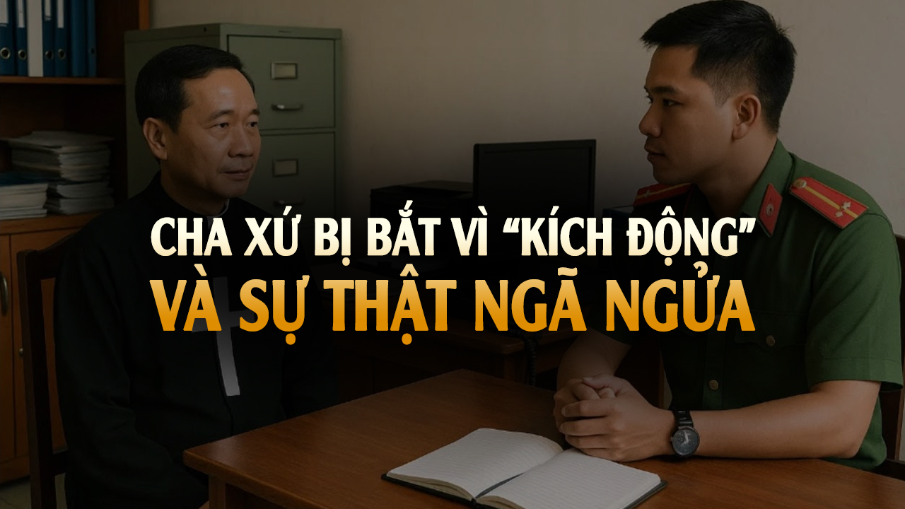 Bắt tạm giam Cha xứ vì kích động