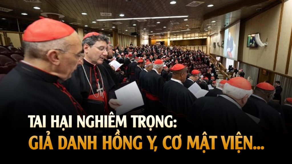 Giả danh Hồng Y, tiết lộ bí mật Cơ Mật Viện, tung tin giật gân, gây xôn xao dư luận