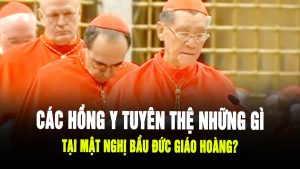 Các Hồng y tuyên thệ những gì tại mật nghị bầu Đức Giáo Hoàng?