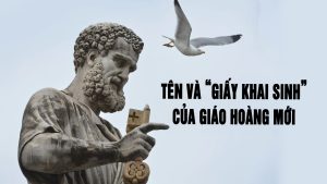Tên của Giáo hoàng, “giấy khai sinh” của Giáo hoàng mới