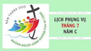 Lịch Phụng vụ Công giáo tháng 7