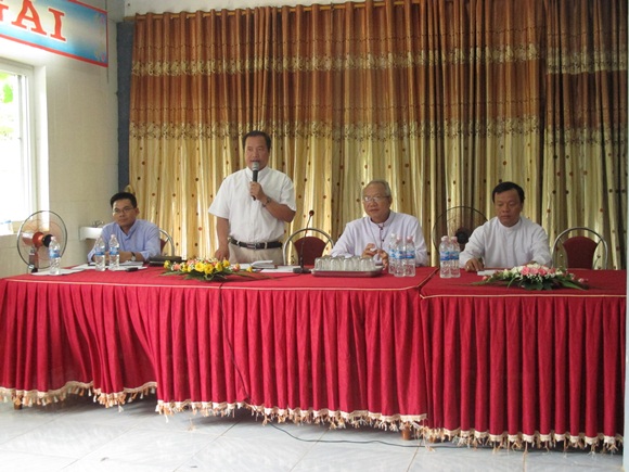 Ngày 4-09-2013, xảy ra vụ việc đáng tiếc ở giáo họ Trại Gáo thuộc giáo xứ Mỹ Yên, giáo phận Vinh.