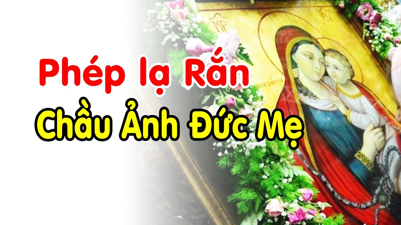 Phép lạ Rắn Chầu Ảnh Đức Mẹ