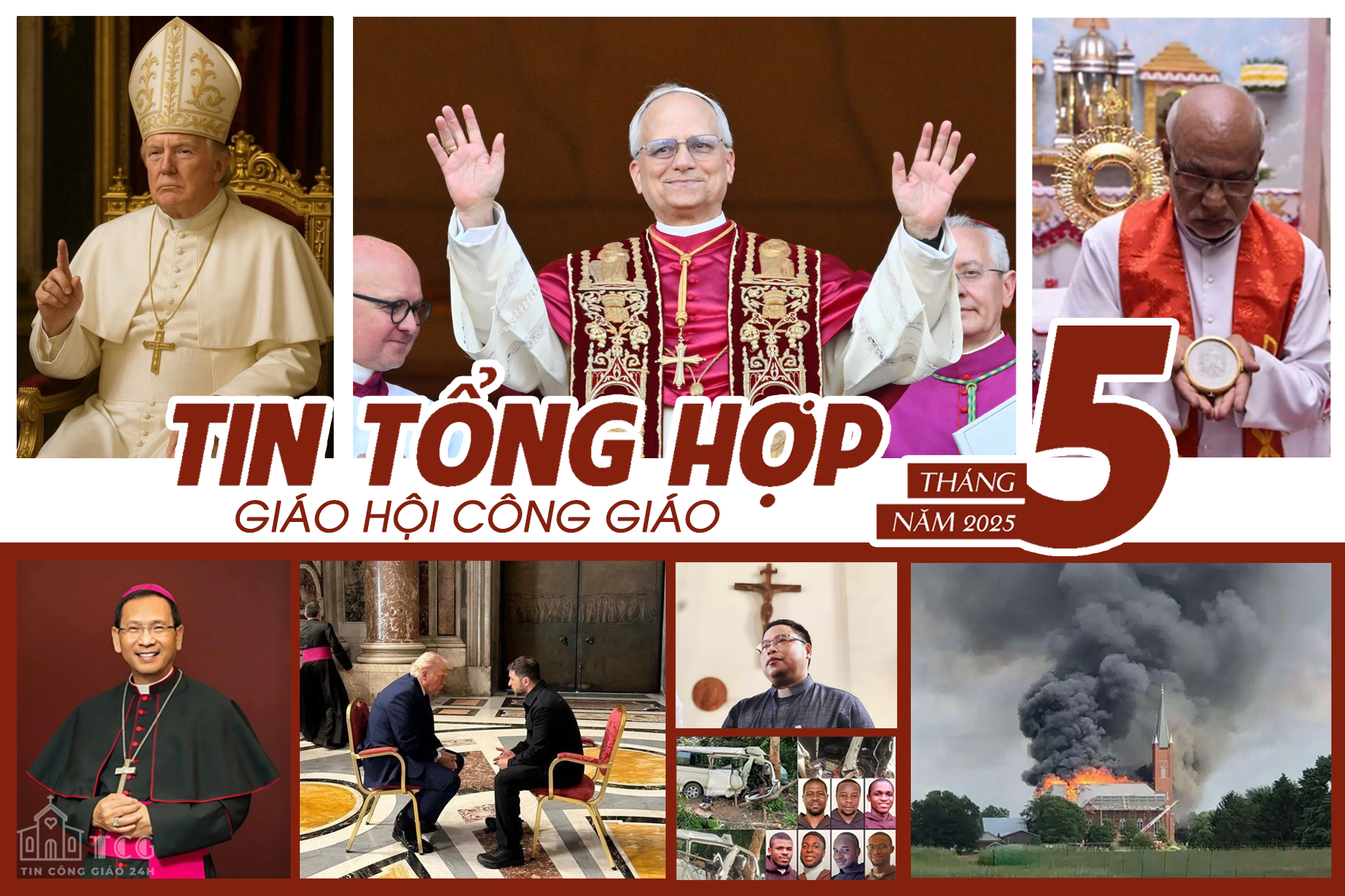 Tin tổng hợp Giáo Hội Công Giáo tháng 5/2025