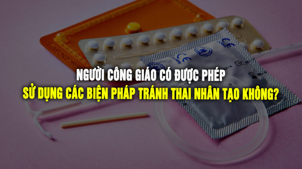 Người Công giáo có được phép sử dụng các biện pháp tránh thai nhân tạo không?