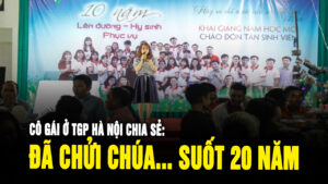 Cô gái ở TGP Hà Nội chửi Chúa, chửi Đức Mẹ, chửi Giáo hội...suốt hơn 20 năm