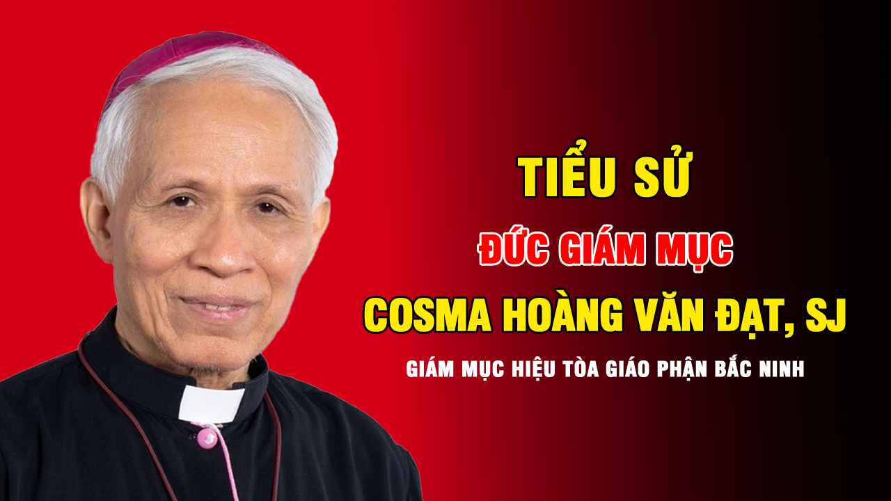 Tiểu sử Đức Giám mục Cosma Hoàng Văn Đạt, SJ