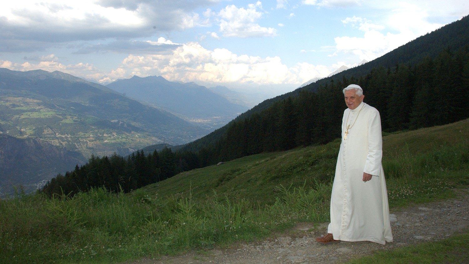 Đức Biển Đức XVI ở Aosta (L'OSSERVATORE ROMANO)