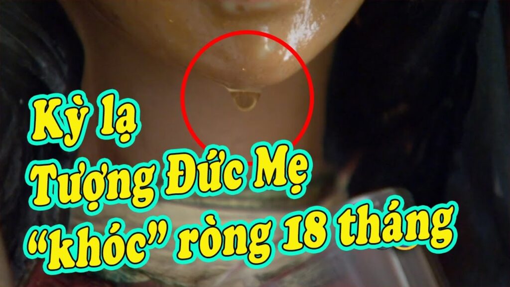 Phép lạ: Tượng Đức Mẹ ở Mỹ chảy nước mắt liên tục trong 18 tháng