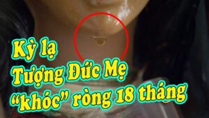 Phép lạ: Tượng Đức Mẹ ở Mỹ chảy nước mắt liên tục trong 18 tháng