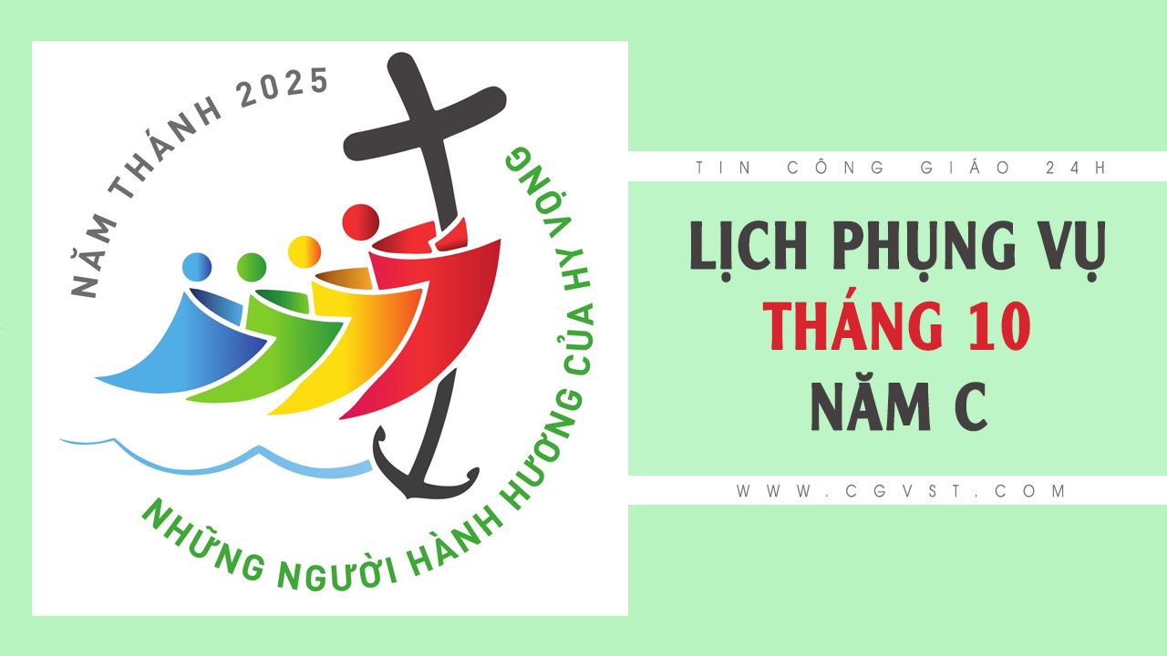 Lịch Phụng vụ Công giáo tháng 10/2025 – Năm C