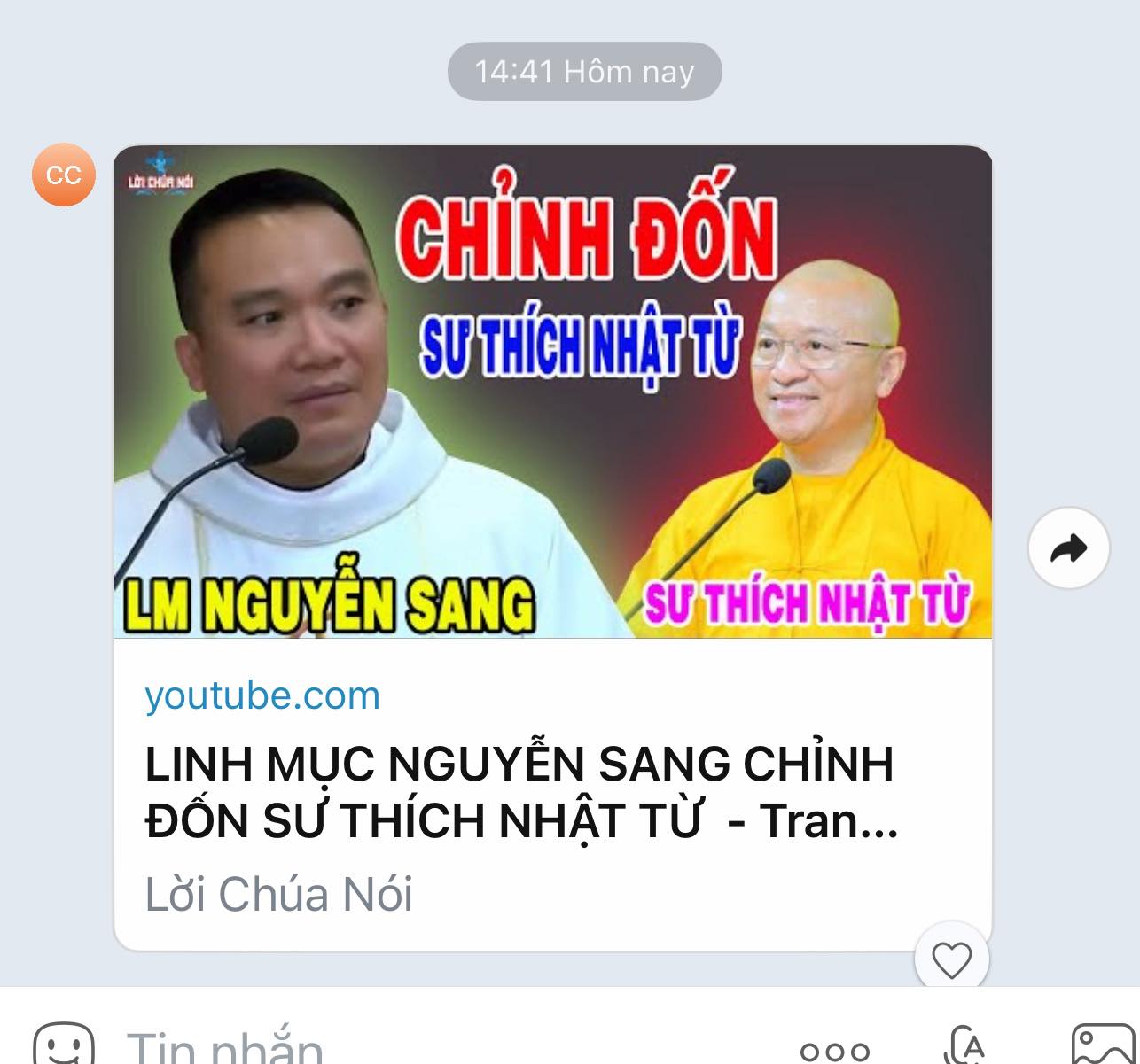 Linh mục JB Nguyễn Sang
