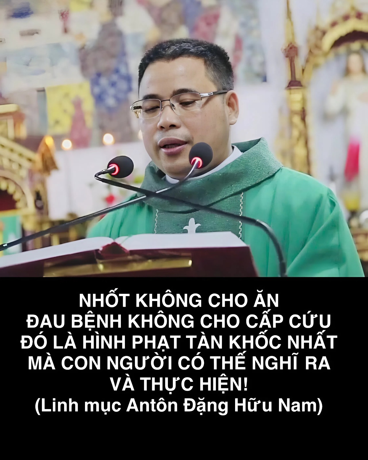 'Tôi bị Giám Mục GP Vinh đối xử còn thua con chó' - LM Đặng Hữu Nam than thở
