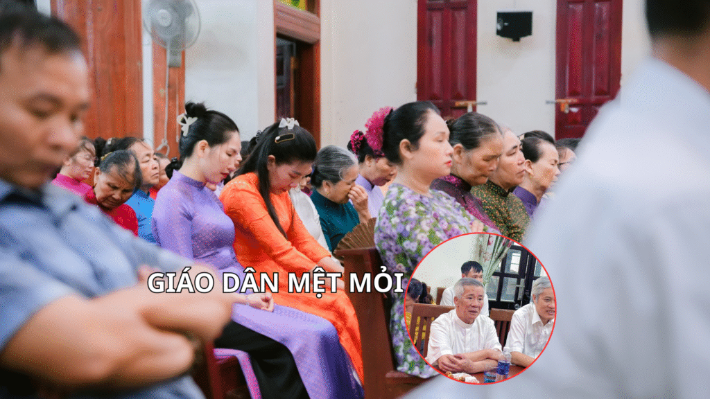 Lễ Thêm Sức tại Giáo Xứ Thuận Nghĩa bị Đức Cha 'Bùng' giáo dân ngậm ngùi ra về