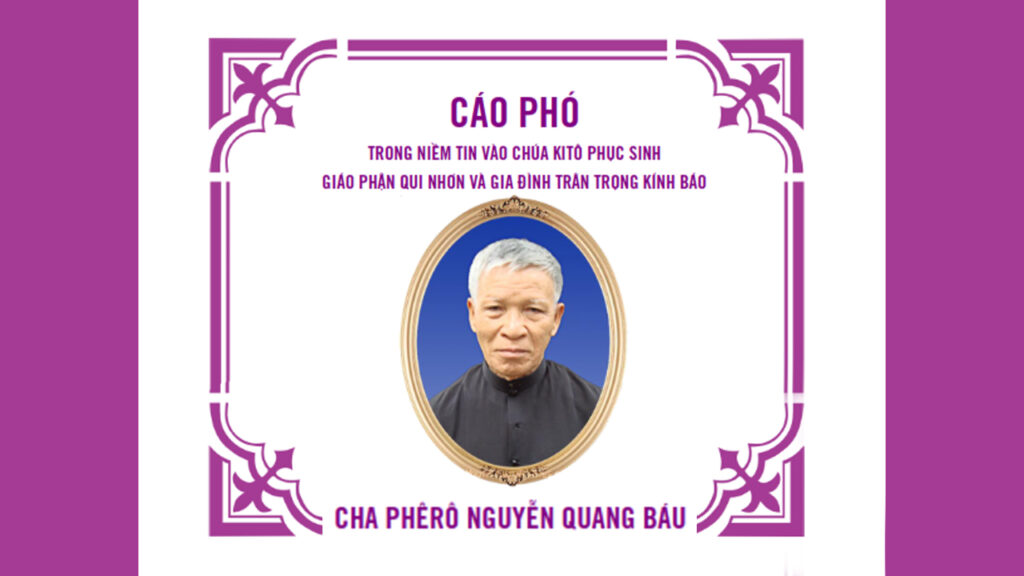 Cha Phêrô Nguyễn Quang Báu, linh mục đoàn Giáo phận Qui Nhơn