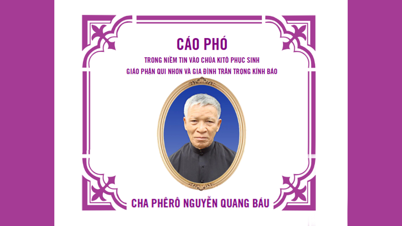 Cha Phêrô Nguyễn Quang Báu, linh mục đoàn Giáo phận Qui Nhơn