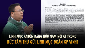 Linh mục Antôn Đặng Hữu Nam nói gì với Linh mục đoàn GP Vinh?