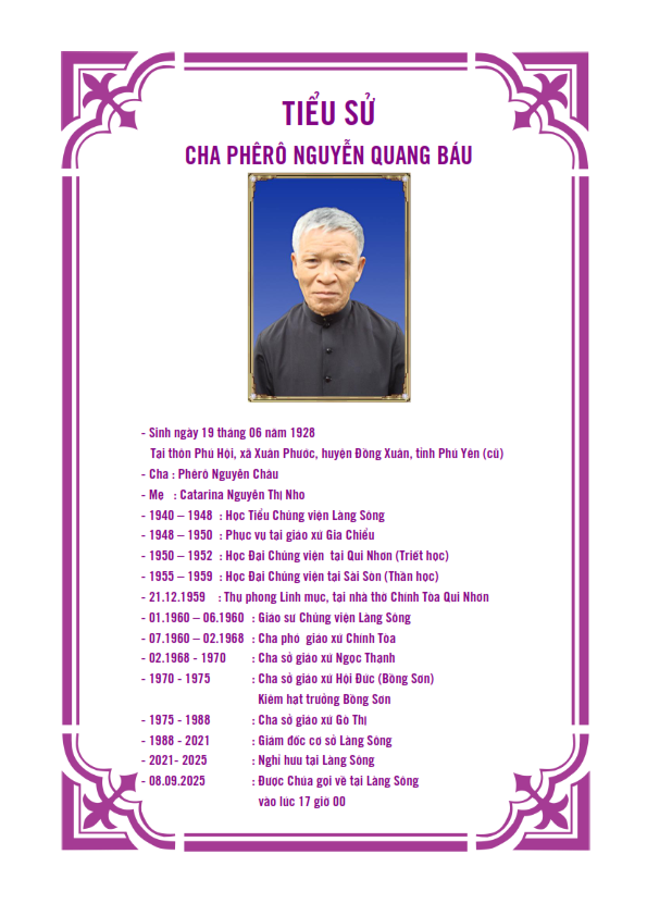 Cha Phêrô Nguyễn Quang Báu
