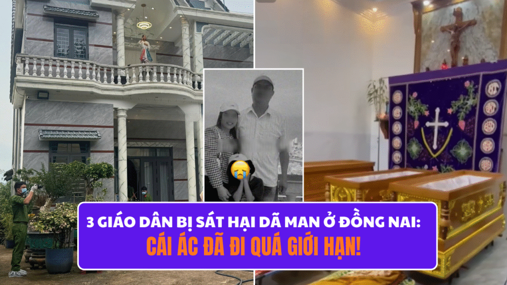 3 giáo dân bị sát hại dã man ở GP Ban Mê Thuột: Cái ác đã đi quá giới hạn!