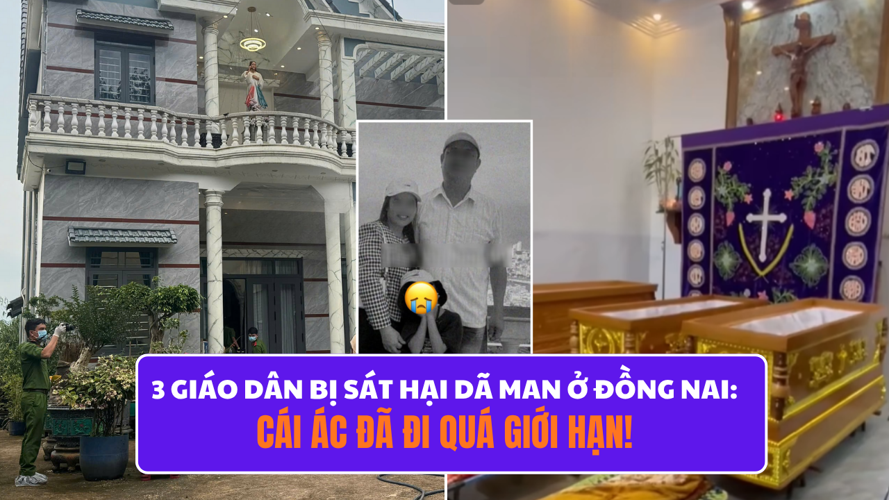 3 giáo dân bị sát hại dã man ở GP Ban Mê Thuột: Cái ác đã đi quá giới hạn!