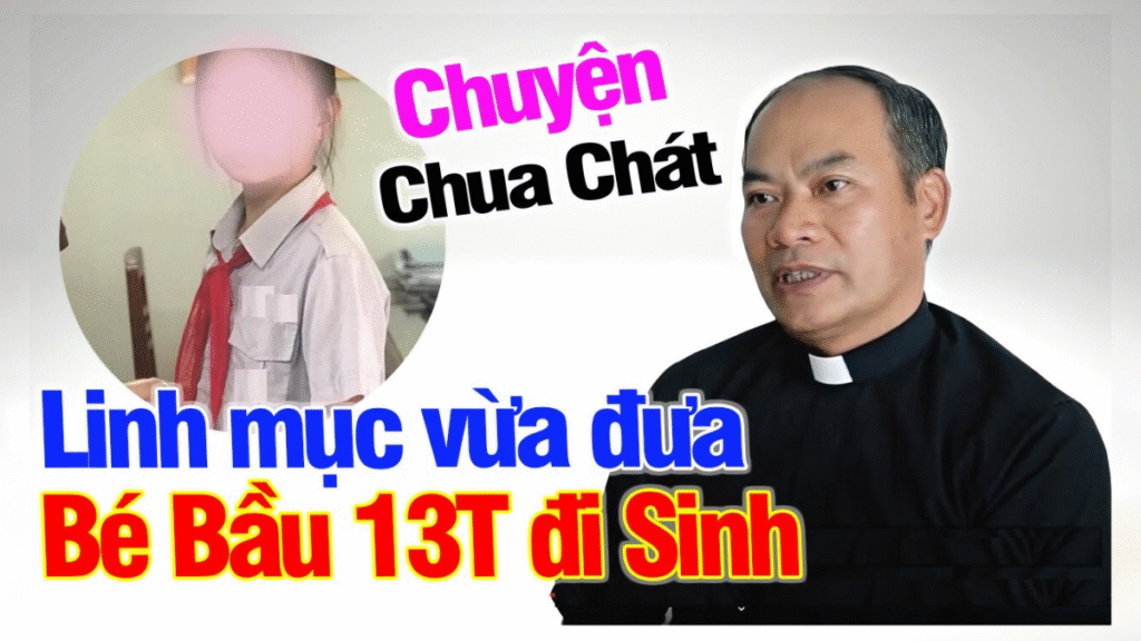 Linh mục Việt kể chuyện 'bé bầu' lớp 6 gây bão mạng