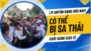 Linh mục Antôn Đặng Hữu Nam có thể bị sa thải khỏi hàng giáo sĩ