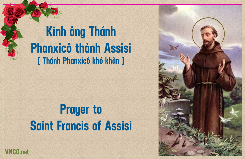 Kinh ông Thánh Phanxicô Thành Assisi