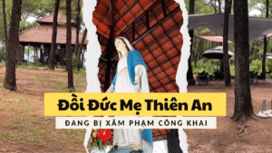 Đồi Đức Mẹ Đan viện Thiên An – vùng đất linh thiêng bị xâm phạm
