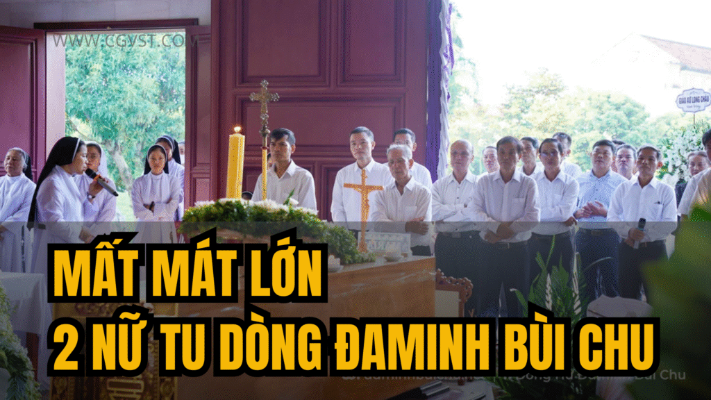 Xót thương 2 Nữ tu dòng Đaminh Bùi Chu