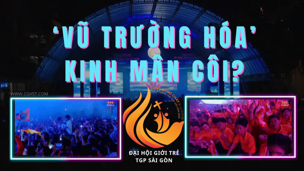 'Vũ trường hóa' Kinh Mân Côi?