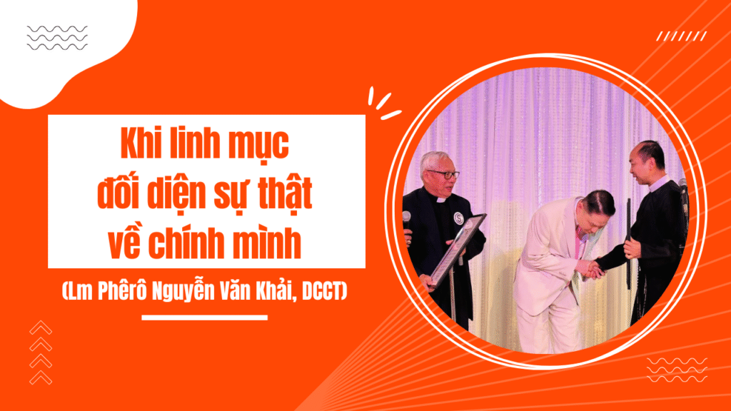 Tôi vâng lời Đức Thánh Cha, còn người ta thì chống phá Giáo hội?
