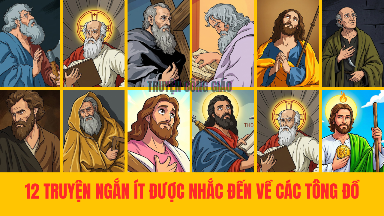 12 truyện ngắn gắn liền với 12 Tông đồ ít được nhắc đến