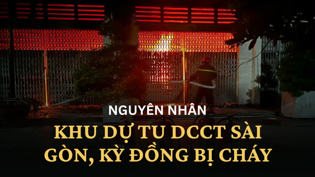 Khu Dự tu DCCT Sài Gòn, Kỳ Đồng bị cháy trong đêm