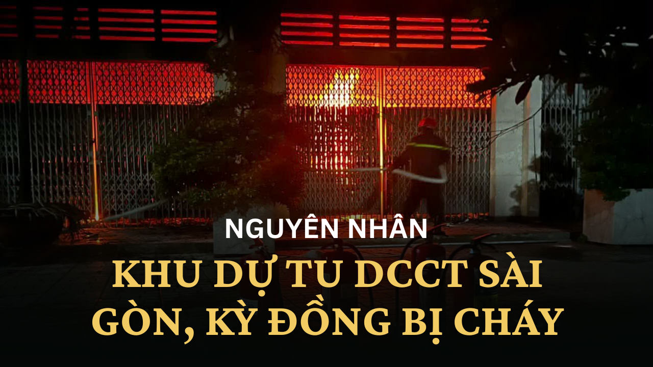 Khu Dự tu DCCT Sài Gòn, Kỳ Đồng bị cháy trong đêm