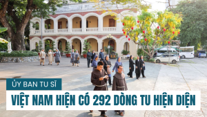 Việt Nam hiện có 292 dòng tu đang hiện diện và hoạt động