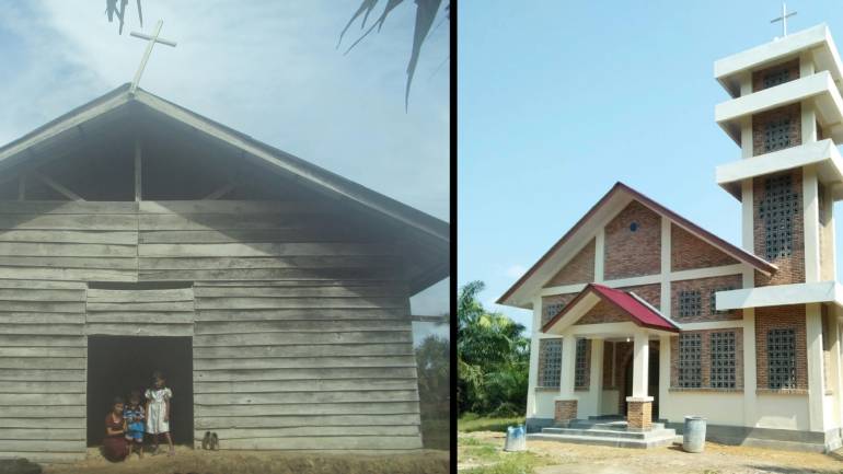 1 thanh niên Công giáo 31 tuổi gây quỹ xây hơn 150 nhà thờ