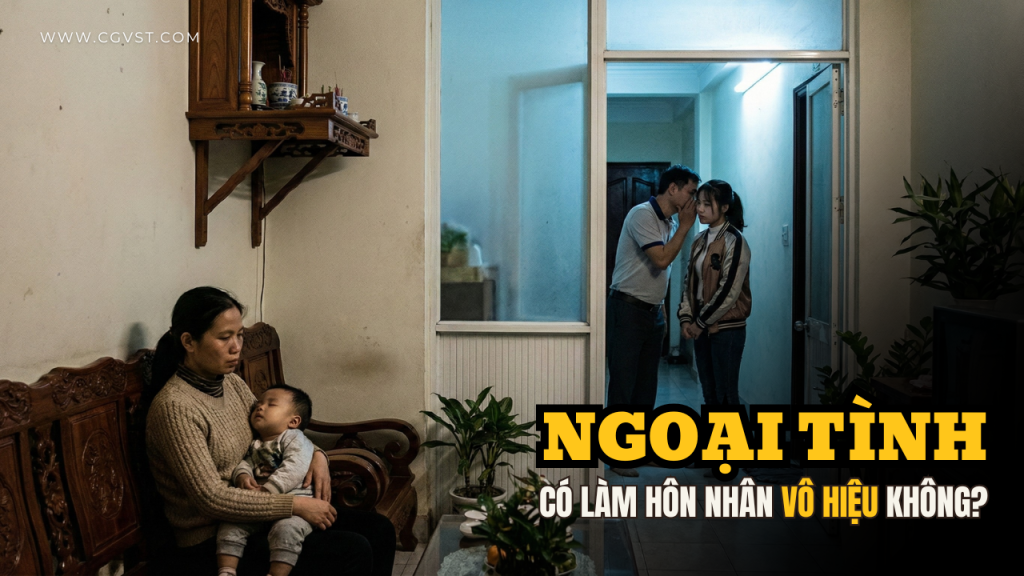Ngoại tình có làm cho hôn nhân vô hiệu không?