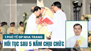 1 Phó tế thuộc GP Nha Trang hồi tục sau 5 năm chịu chức
