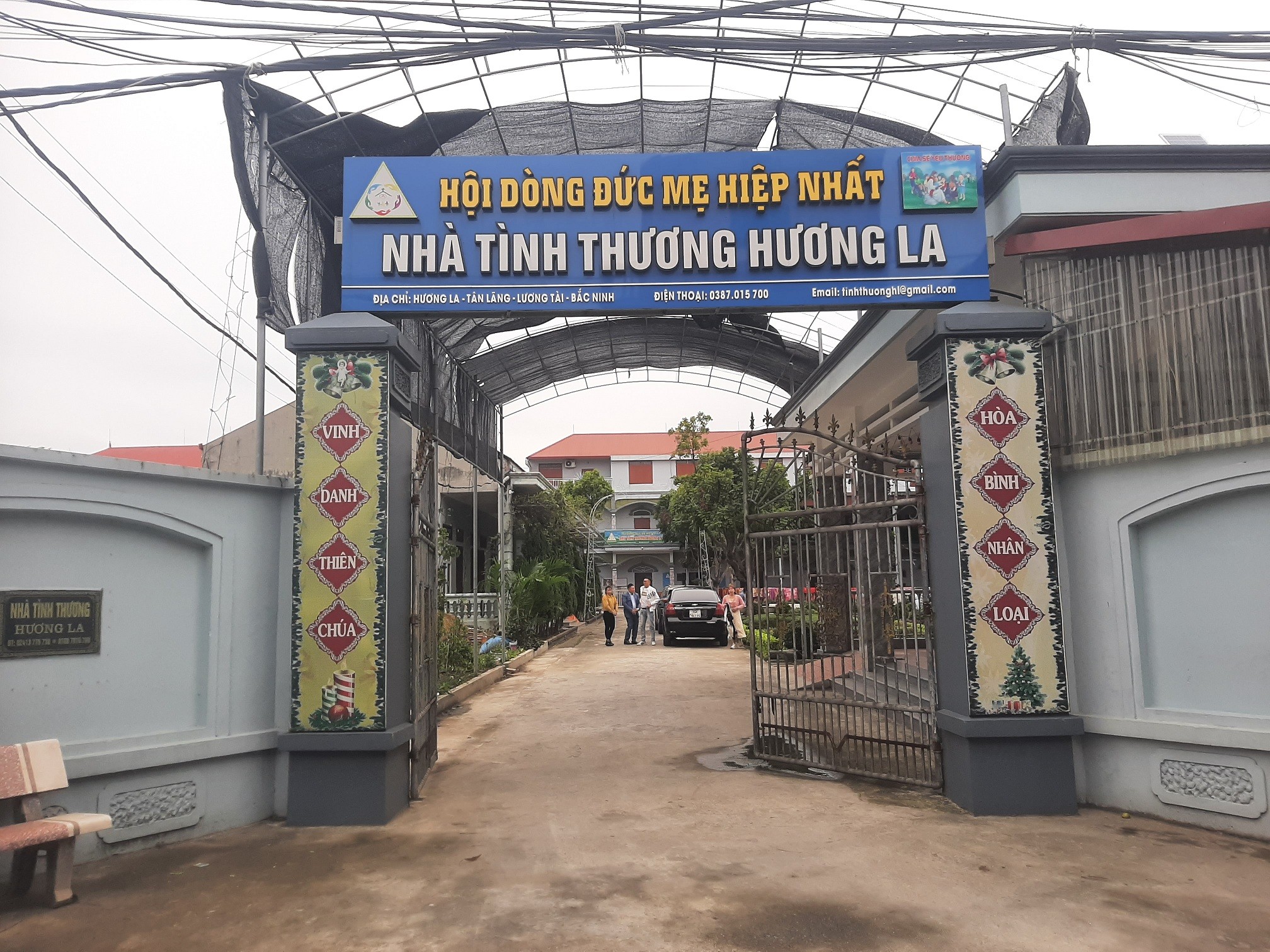 Thêm 1 cơ sở tôn giáo bị cháy trước Tết - Nhà tình thương Hương La