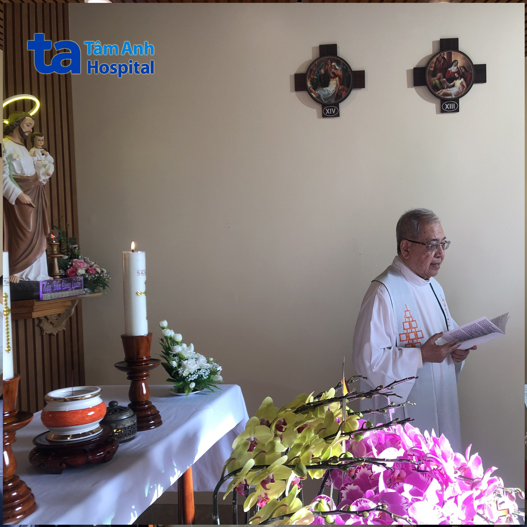 1 bệnh viện Đa khoa tại Sài Gòn thành lập Nhà nguyện ngay trong Bệnh viện