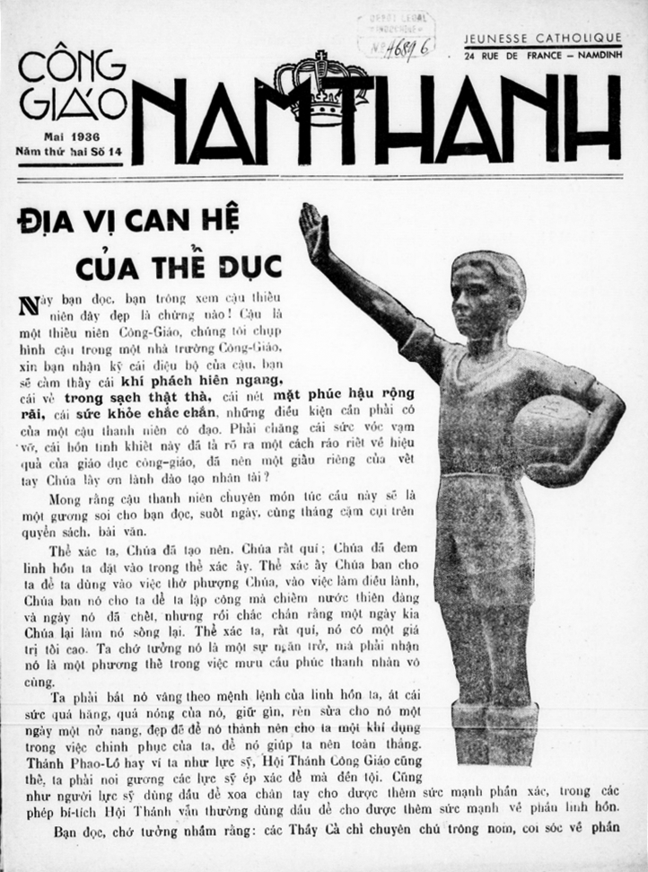 Có một tờ báo của thanh niên Công giáo xưa