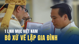 1 Linh mục Việt Nam bỏ Giáo xứ để lập gia đình
