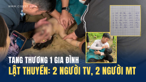 Lật thuyền 7 người ở GP Hà Tĩnh, 2 người t-ử vong, 2 người m-ất tích